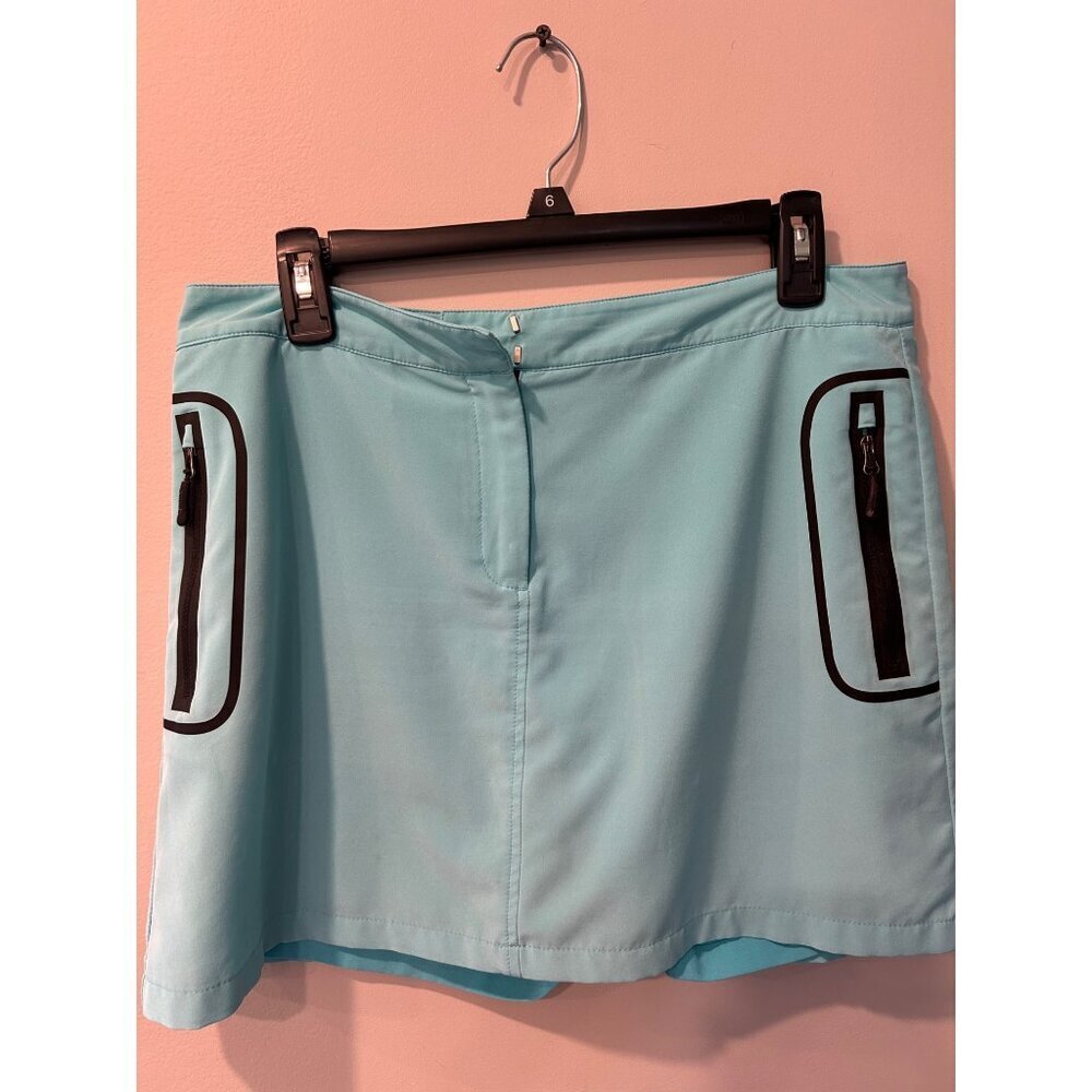 Annika by Cutter and Buck skort pickleball tennis golf women’s size 6 turquoise